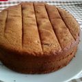 gâteau éponge à la crème de marron