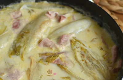 Endives au jambon d'un genre nouveau