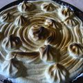 tarte chocolat meringuée