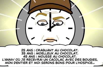 Anniversaire et chocolat