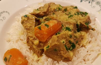 Langue de veau au curry