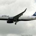 Aéroport: Toulouse-Blagnac: JetBlue Airways: Airbus A320-232(WL): N827JB: F-WWDE: MSN:5677. Equipé de SHARKLETS.
