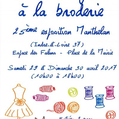 L'ART DU FIL ... A LA BRODERIE 