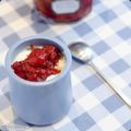 Confiture minute fraise, pêche, poivre de Sarawak