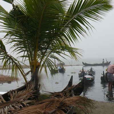 Pêcheurs au Kerala ...