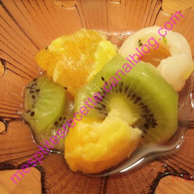 Salade de fruits chinois