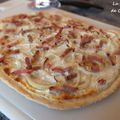 La flammekueche (ou tarte flambée)