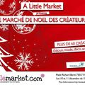 Le Marché de noël des créateurs avec A Little Market