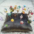 Les nouvelles fibules et leurs perles lampwork