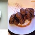 BROCHETTES DE KEFTA :