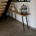 Projet brico rapido - Une console nature minimaliste !