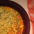 Quiche sans pâte au coulommier