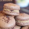 Macarons café-chocolat et inversement