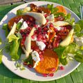  Salade gourmande et fruitée 