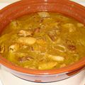 Tajine de veau aux oignons, miel et safran