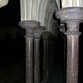 Colonnes du Cloître -photo prise en août 200