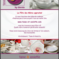 Pour la fête des meres sur Tasses & assietes