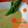 Potage express aux asperges