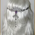 Diadème "Arbre de vie" Bijou Mariage Elfique Wicca Pagan Medieval Fantasy Elven Wedding headpiece