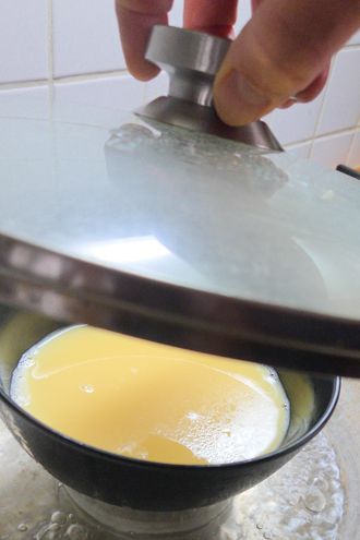 Omelette vapeur (Zhēng Dàngēng) - @GregCookAndRoll - www.cookandroll.eu