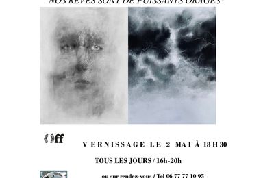 Léa Cornetti "Nos rêves sont de puissants Orages" du 2 au 11 mai