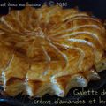 Galette des rois crème d’amandes et citron (lemon curd)