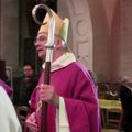 cérémonie d'au revoir à Mgr Stanislas Lalanne à Avranches - dimanche 10 mars 2013