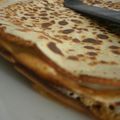 Pâte à crêpes au yaourt.