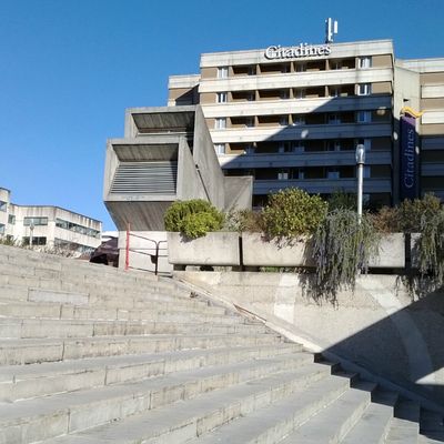 Bouches d'aération de parking - Terrasses de Meriadeck