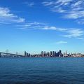 Skyline de San Francisco vue depuis Treasure Island