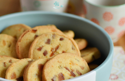 BISCUITS SABLÉS POLENTA & ZESTE D'ORANGE