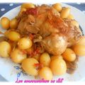 Poulet entier au cookéo et ses petites pommes de terre