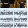 Corse-Matin du 16 janvier 2013 "Cette année the