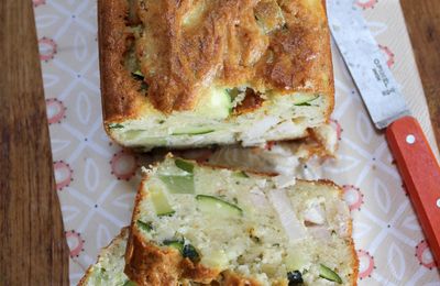 Cake amande poulet & courgette