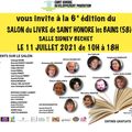 Le salon du livre à St-Honoré !