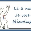 Le 6 mai 2012, je vote Nicolas Sarkozy