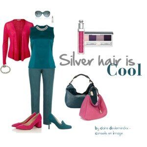Les cheveux gris, c'est sexy