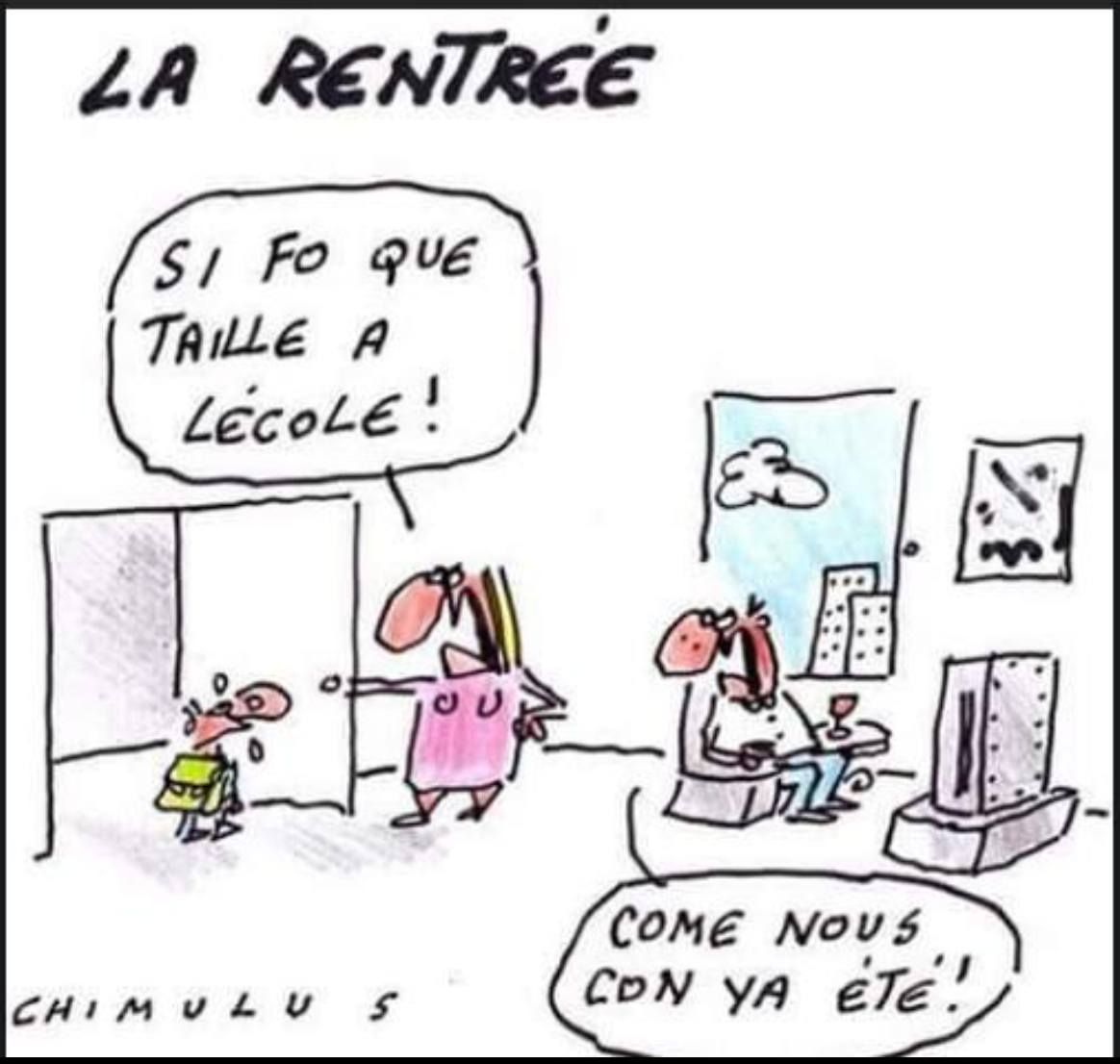 C'est la rentrée