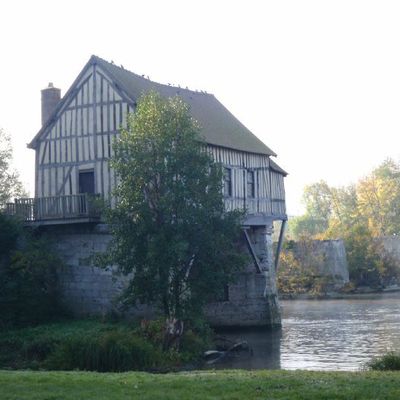 Moulin sur la Seine à Vernon