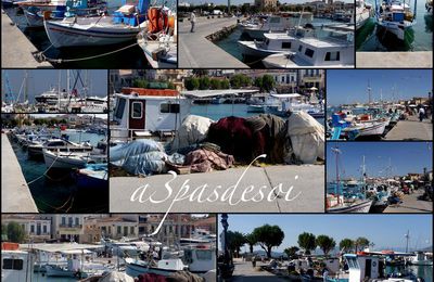 la Grèce autrement et les bateaux