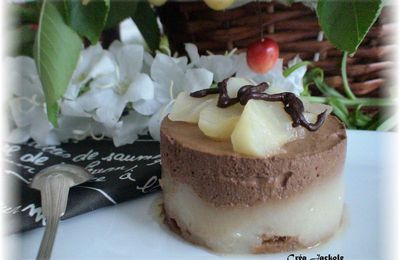 FONDANT POIRE-CHOCO