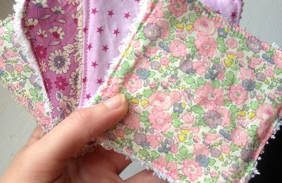 Lingettes démaquillantes lavables 