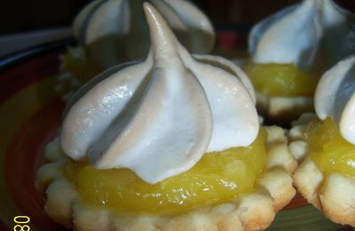 Mini tartelettes citron Meringué