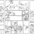 L'art Préhistorique en BD - Making Off Planches