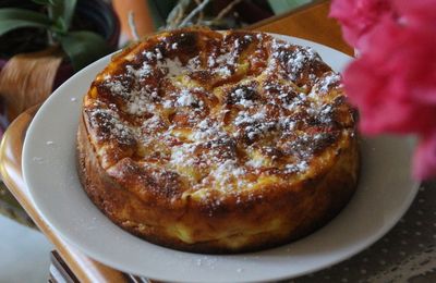 GATEAU ABRICOTS ET FROMAGE BLANC VARSKE