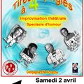 TIRES A 4 EPINGLES au Télémac Théâtre, samedi 2 avril à 21h