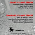 Agenda Concerts (version du 12 avril 12)