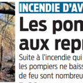 Incendie d'Avensan