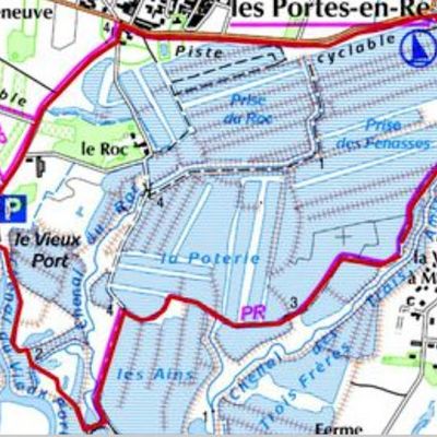 A travers les marais de l'île de Ré : une boucle aux Portes