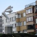Rond-point à Blankenberge (Belgique)